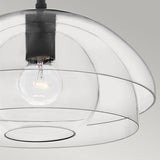 Quintiesse Lotus Single Pendant Black –  from Amos Lighting + Home