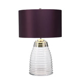 Quintiesse Milne Table Lamp Aubergine –  from Amos Lighting + Home