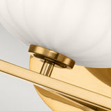 Quintiesse Pim 3 lt Bathroom Wall Light Fox Gold –  from Amos Lighting + Home