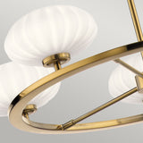 Quintiesse Pim 5 lt Bathroom Chandelier Fox Gold –  from Amos Lighting + Home