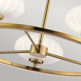 Quintiesse Pim 5 lt Bathroom Chandelier Fox Gold –  from Amos Lighting + Home