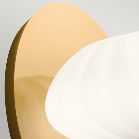 Quintiesse Pim Bathroom Wall Light Fox Gold –  from Amos Lighting + Home