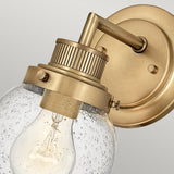 Quintiesse Poppy Bathroom Wall Light Heritage Brass –  from Amos Lighting + Home