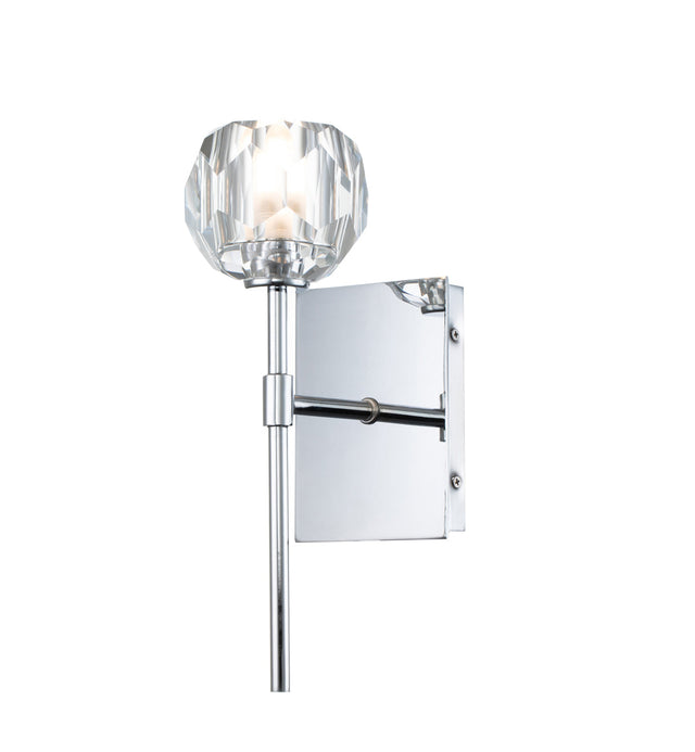 Quintiesse Regalia Bathroom Wall Light Crystal and Polished Chrome IP44 –  from Amos Lighting + Home