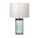 Quintiesse Reno Table Lamp Green & Polished Nickel –  from Amos Lighting + Home