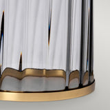 Quintiesse Reno Table Lamp Smoke & Aged Brass –  from Amos Lighting + Home