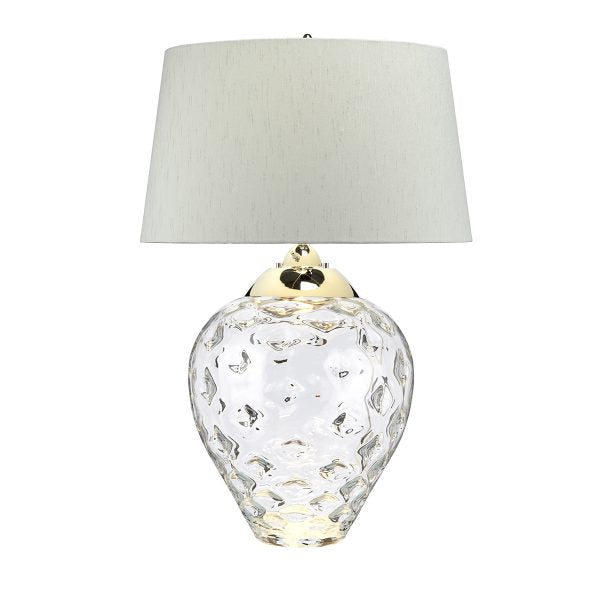 Quintiesse Samara Large Table Lamp Clear –  from Amos Lighting + Home