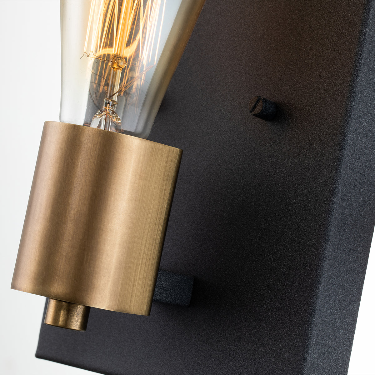 Quintiesse Silas Wall Light Aged Zinc –  from Amos Lighting + Home