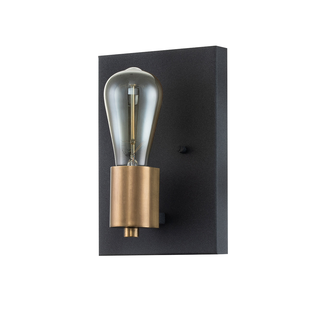 Quintiesse Silas Wall Light Aged Zinc –  from Amos Lighting + Home