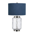 Quintiesse Sola Large Glass Table Lamp with Breton Shade –  from Amos Lighting + Home