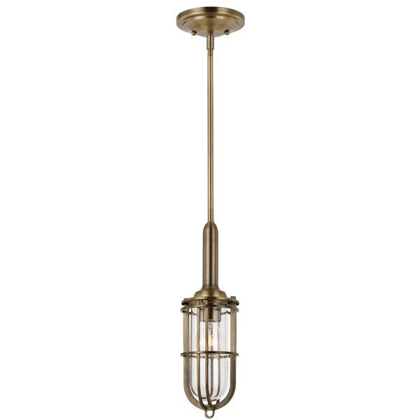 Quintiesse Urban Restoration 1 Light Pendant IP44 –  from Amos Lighting + Home