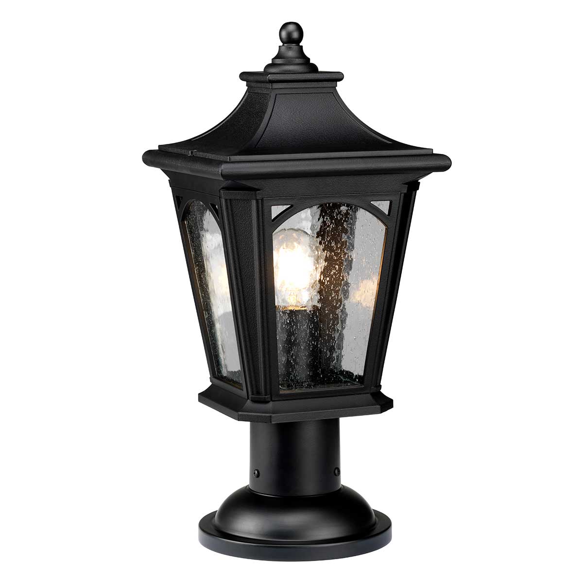 Quoizel Bedford 1 Light Medium Pedestal Lantern