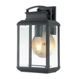 Quoizel Byron 1 Light Medium Wall Lantern Silver