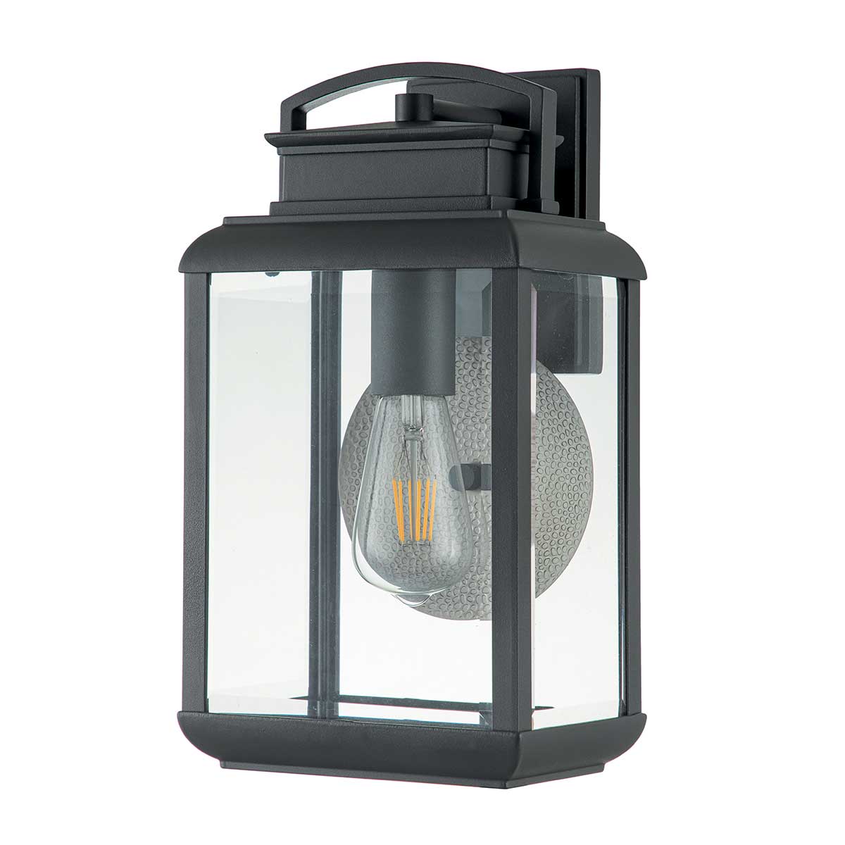Quoizel Byron 1 Light Medium Wall Lantern Silver