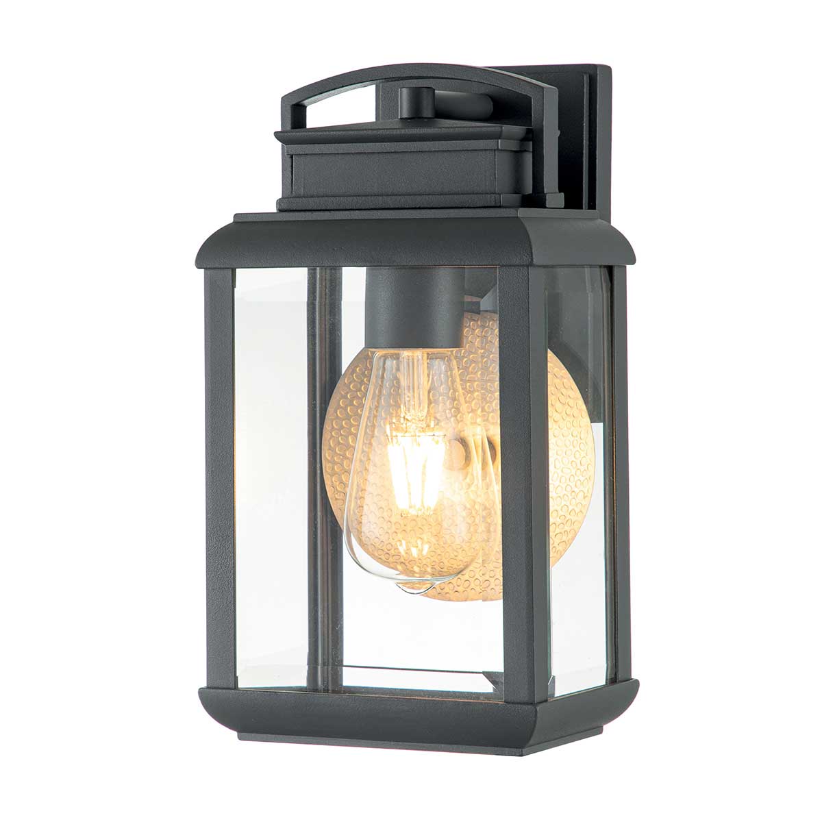 Quoizel Byron 1 Light Small Wall Lantern Silver