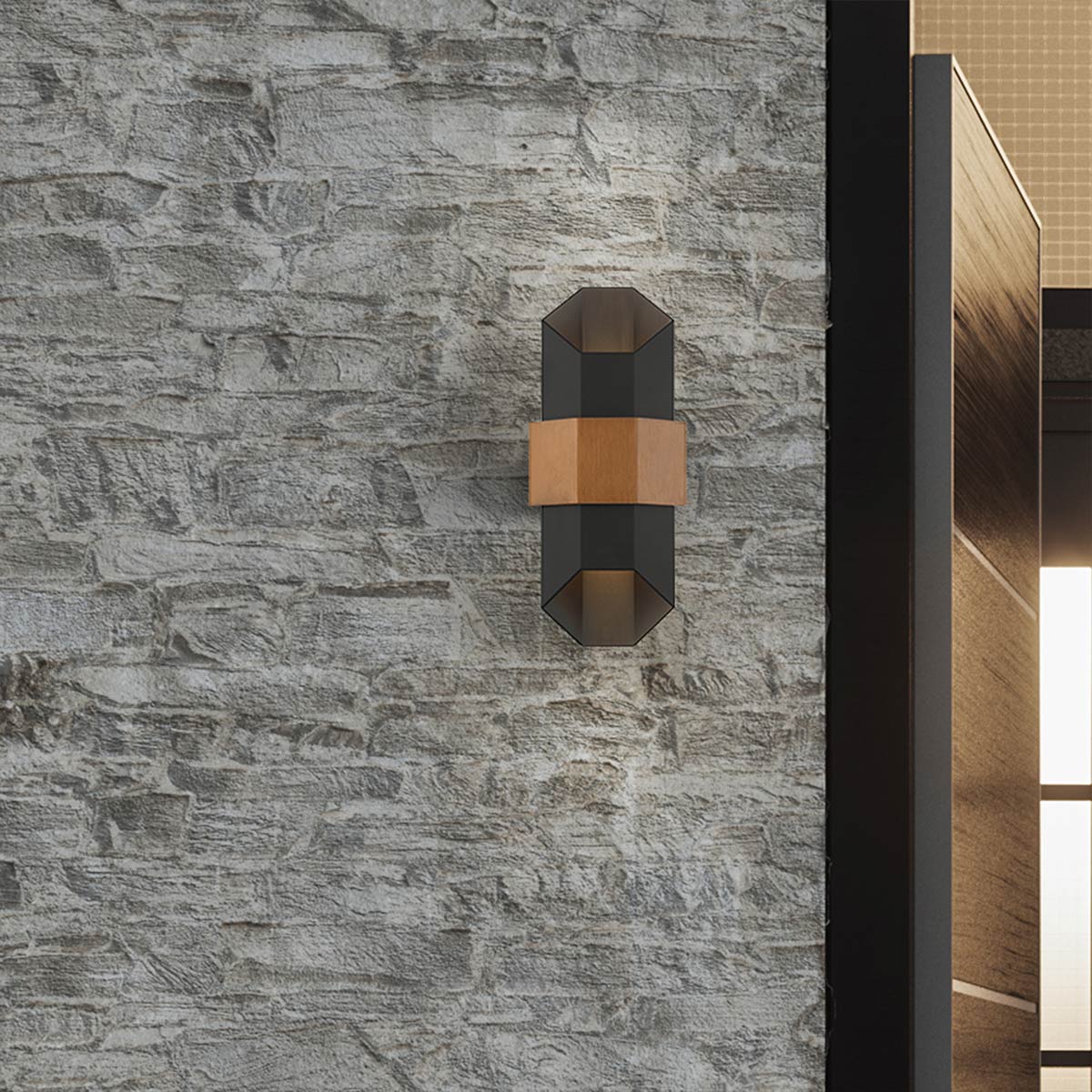 Quoizel Chasm LED Wall Lantern - Medium