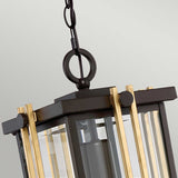 Quoizel Goldenrod 1 Light Medium Chain Lantern