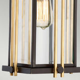 Quoizel Goldenrod 1 Light Medium Chain Lantern