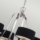 Quoizel Gotham 4 Light Chandelier Silver