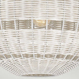 Quoizel Lindendale 1 lt Pendant White