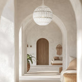Quoizel Lindendale 1 lt Pendant White