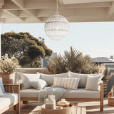 Quoizel Lindendale 1 lt Pendant White
