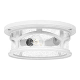 Quoizel Marblehead 2 Light Flush White