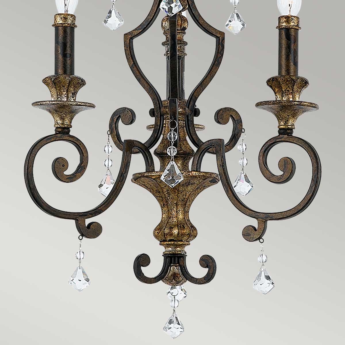 Quoizel Marquette 3 Light Chandelier
