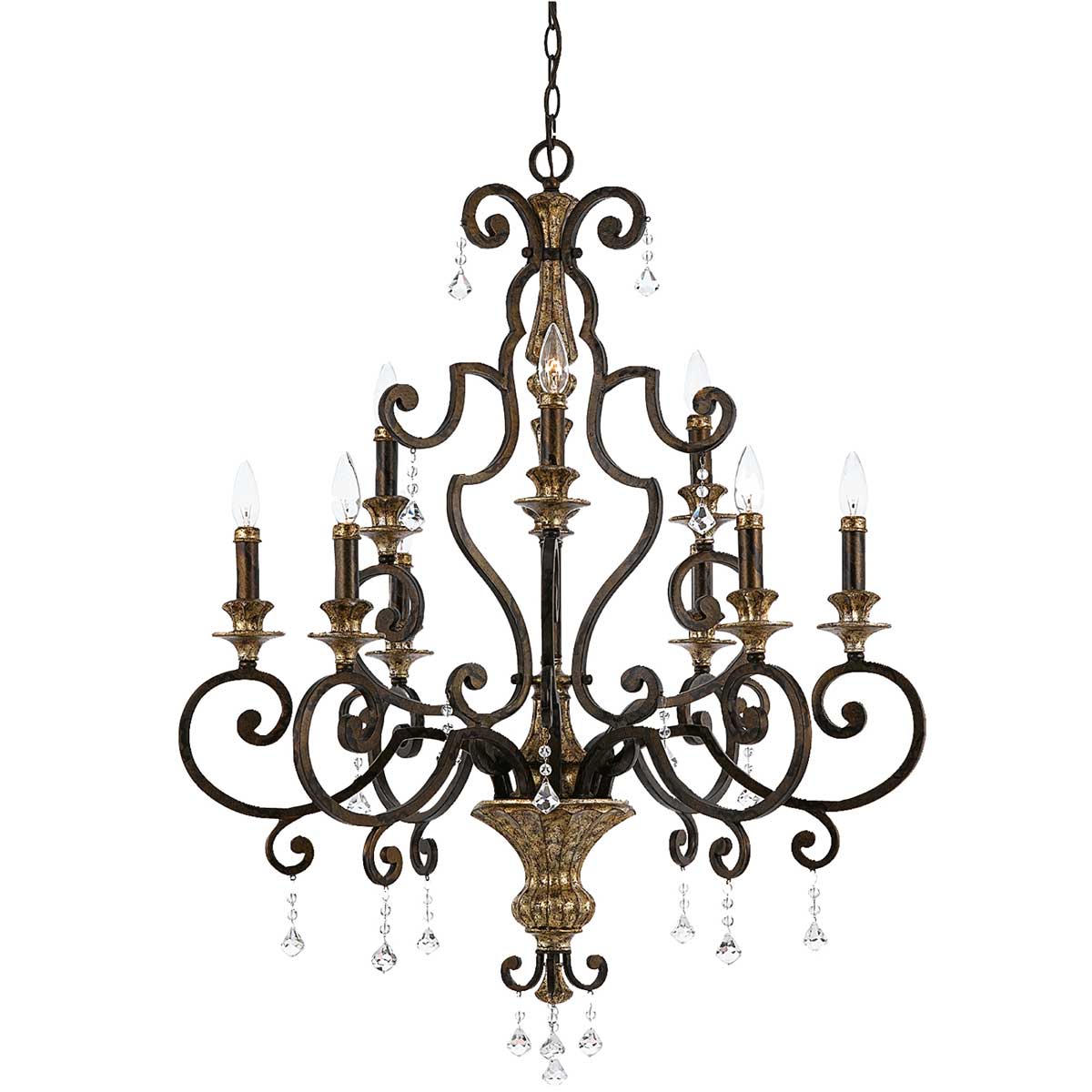 Quoizel Marquette 9 Light Chandelier