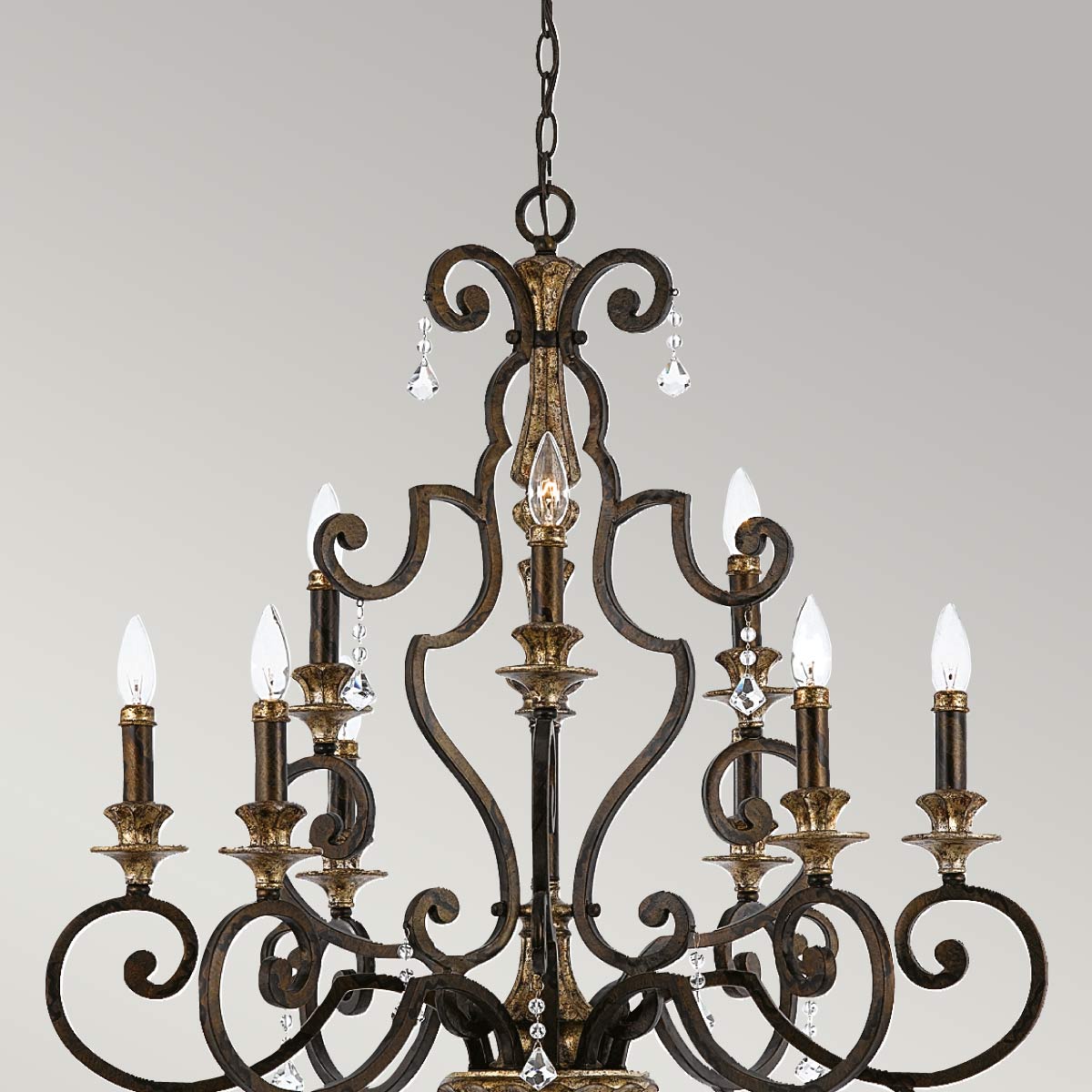 Quoizel Marquette 9 Light Chandelier