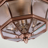 Quoizel Newbury 3 Light Flush Copper