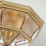 Quoizel Newbury 3 Light Flush