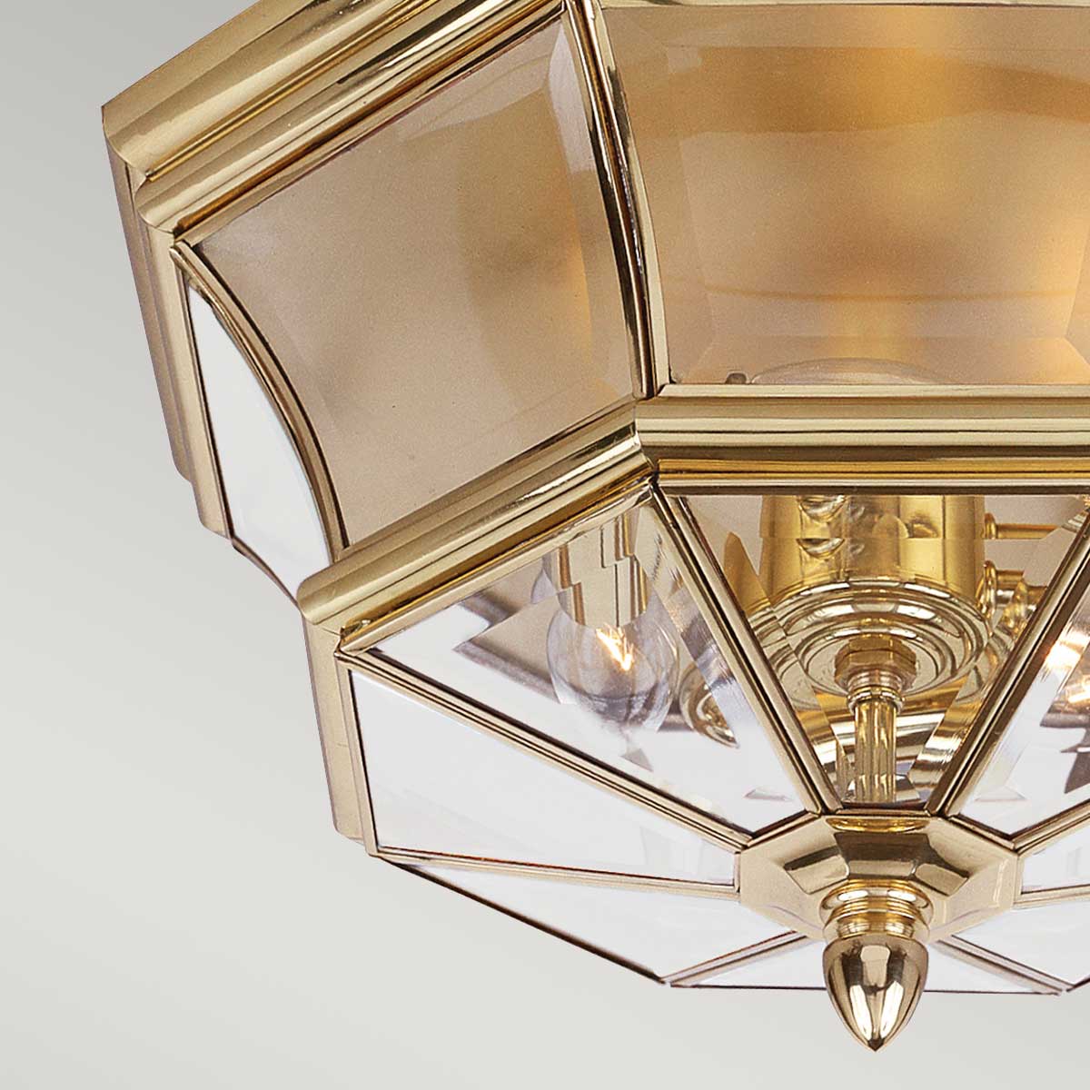 Quoizel Newbury 3 Light Flush