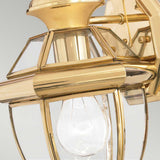 Quoizel Newbury 1 Light Small Wall Lantern