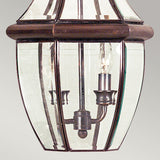 Quoizel Newbury 2 Light Large Chain Lantern Copper
