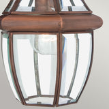 Quoizel Newbury 1 Light Medium Chain Lantern Copper