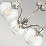 Quoizel Trilogy 3 Light Chandelier Silver