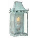 Elstead Regents Park 1 Light Wall Lantern - Verdigris