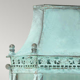 Elstead Regents Park 1 Light Wall Lantern - Verdigris