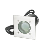 Norlys Rena Square 1 Light Inground Light Stainless Steel GU10