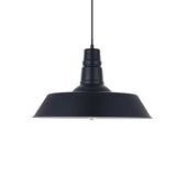 Soho Lighting Argyll Industrial Pendant Light Matt Black