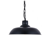 Soho Lighting Portland Pendant Light Matt Black