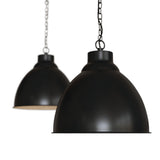 Soho Lighting Oxford Vintage Pendant Light Matt Black