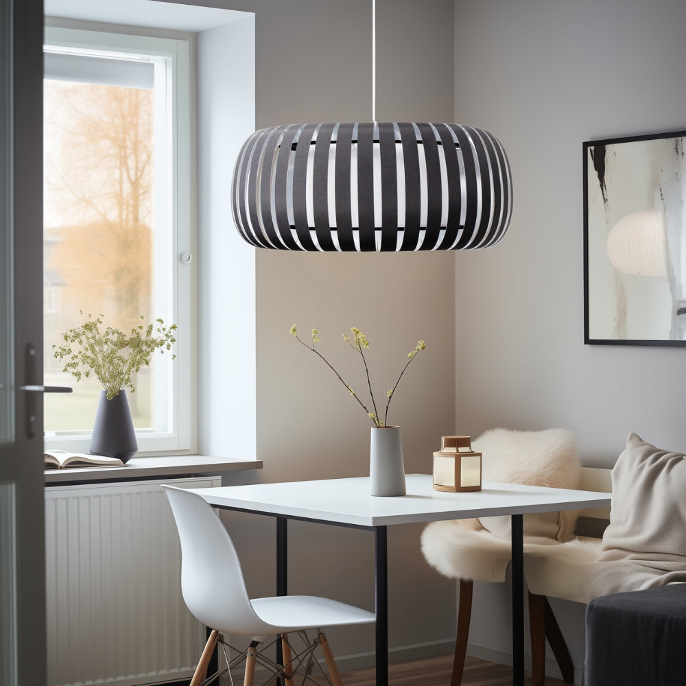 Shropshire Shade Linterna Lampshade Grey –  from Amos Lighting + Home