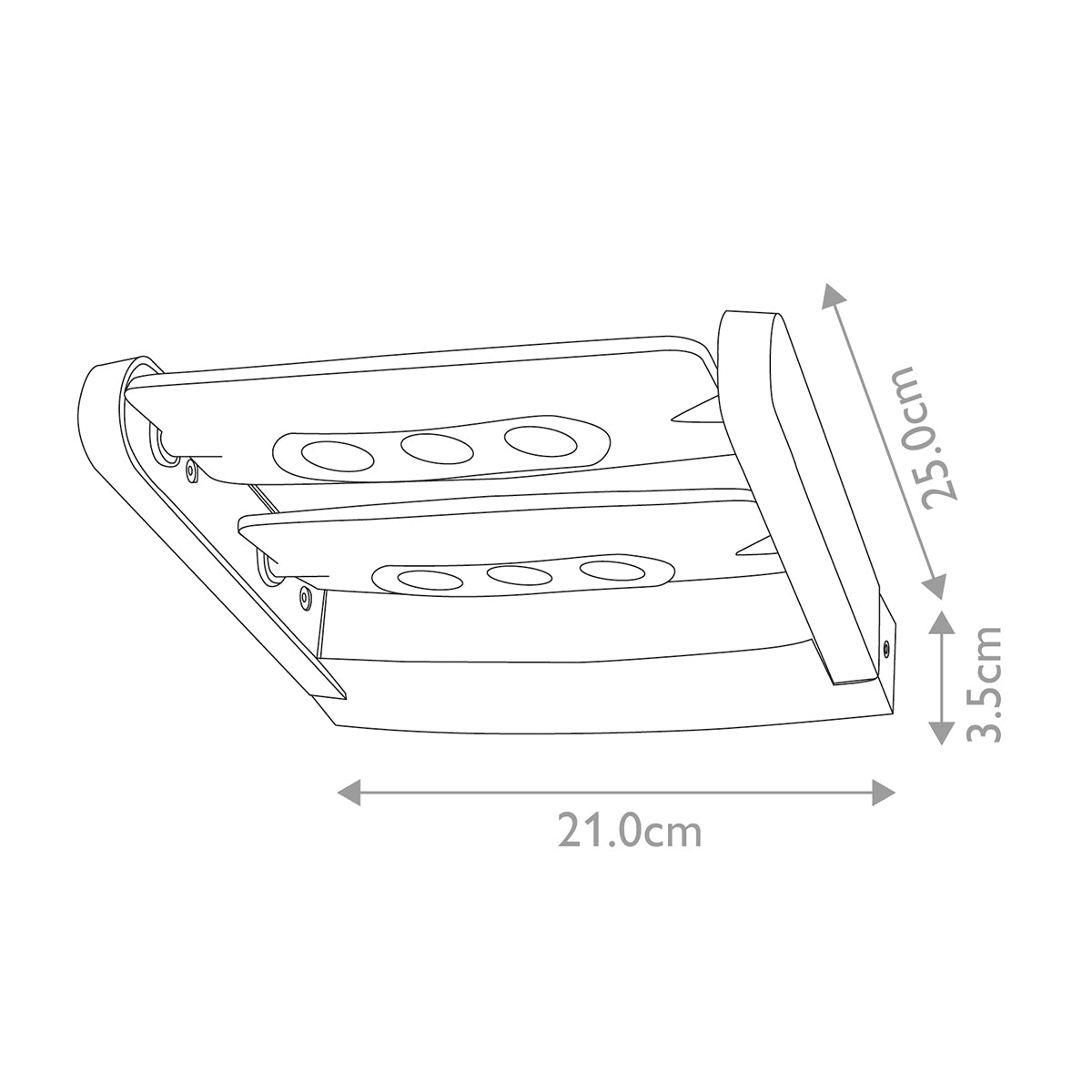 Elstead Sigmund 6 Light Wall Light