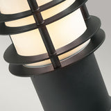 Norlys Stockholm 1 Light Small Bollard - Black