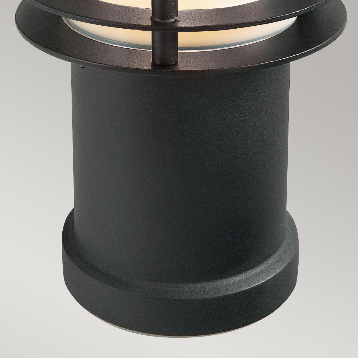 Norlys Stockholm 1 Light Small Bollard - Black