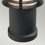 Norlys Stockholm 1 Light Small Bollard - Black