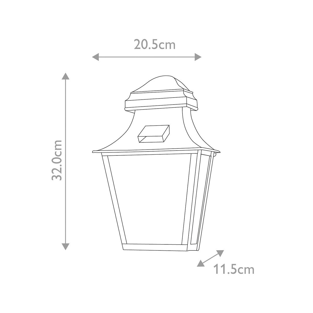 Elstead St Pauls 1 Light Wall Lantern