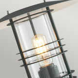 Norlys Stockholm 1 Light Wall Lantern - Black